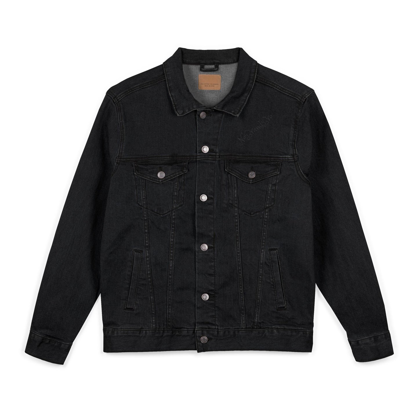 Unisex Embroidered Denim Jacket, Casual Outerwear for Every Season, Perfect Gift for Friends, Family, Birthdays, and Celebrations