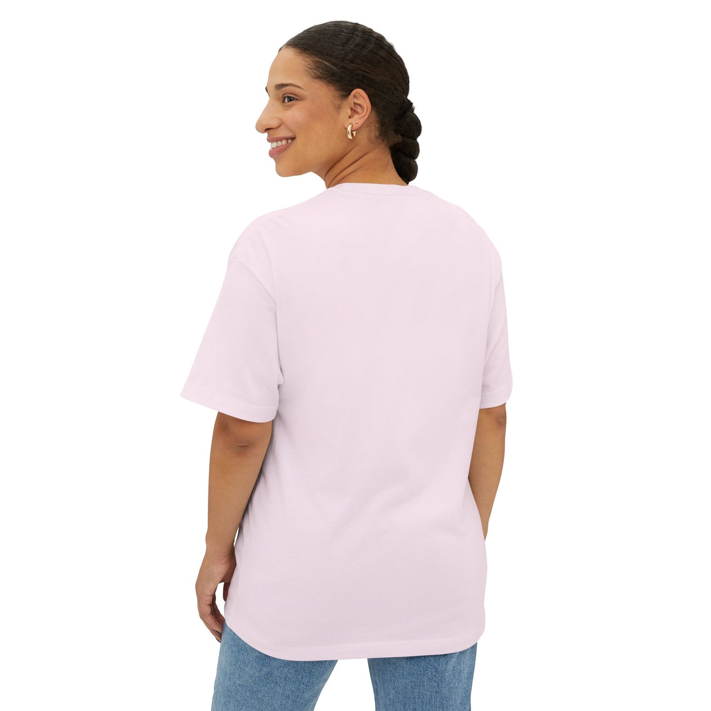 Unisex Oversized Boxy Tee with NoBrandBro Design, Relaxed Casual Wear, Perfect for Everyday Outfits, Gifts for Friends, Streetwear Style