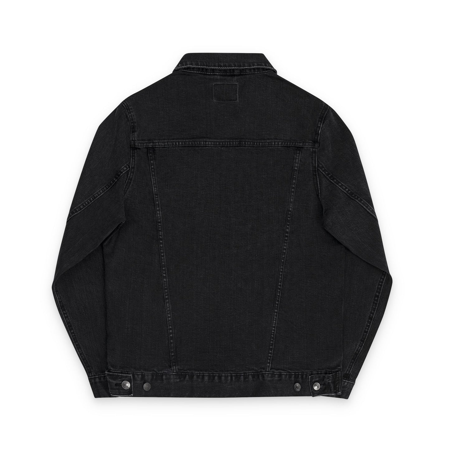 Unisex Embroidered Denim Jacket, Casual Outerwear for Every Season, Perfect Gift for Friends, Family, Birthdays, and Celebrations