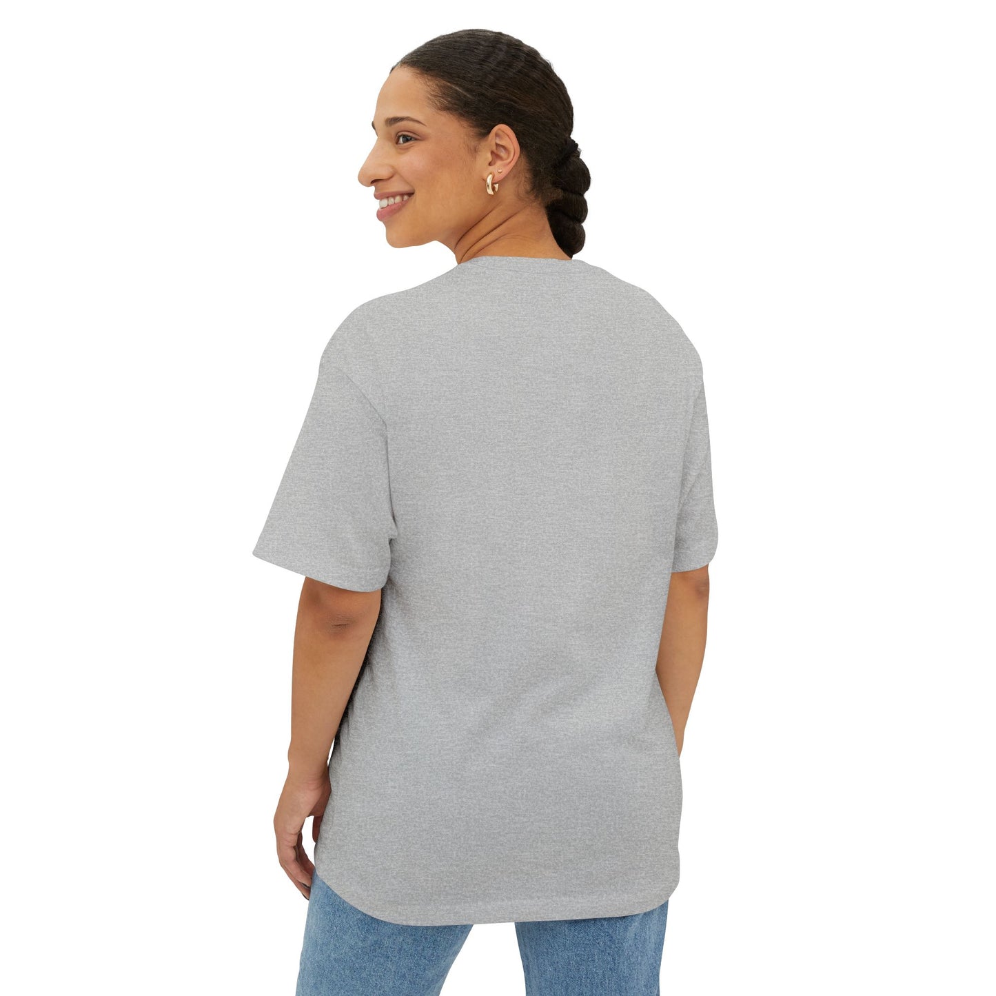 Unisex Oversized Boxy Tee with NoBrandBro Design, Relaxed Casual Wear, Perfect for Everyday Outfits, Gifts for Friends, Streetwear Style