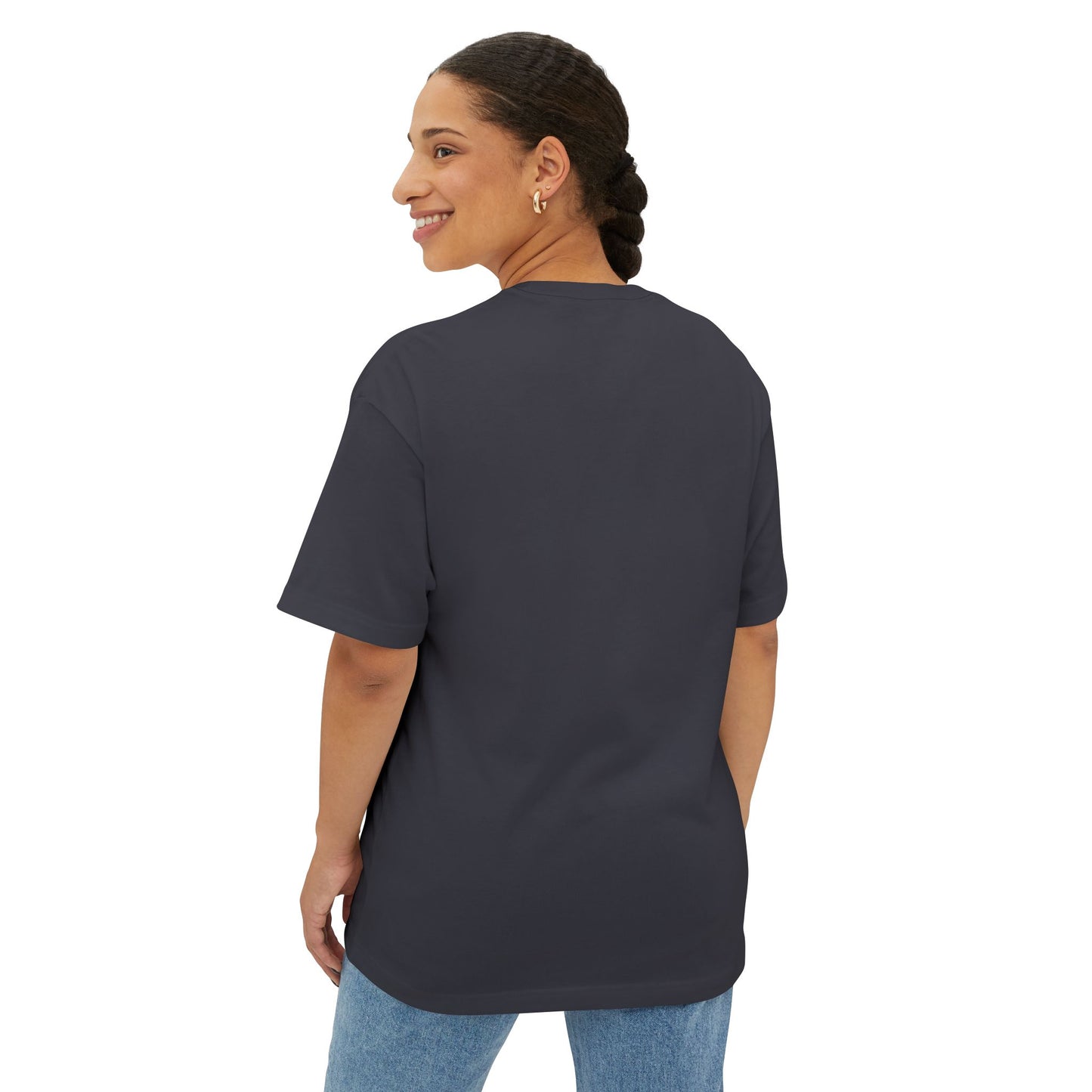 Unisex Oversized Boxy Tee with NoBrandBro Design, Relaxed Casual Wear, Perfect for Everyday Outfits, Gifts for Friends, Streetwear Style